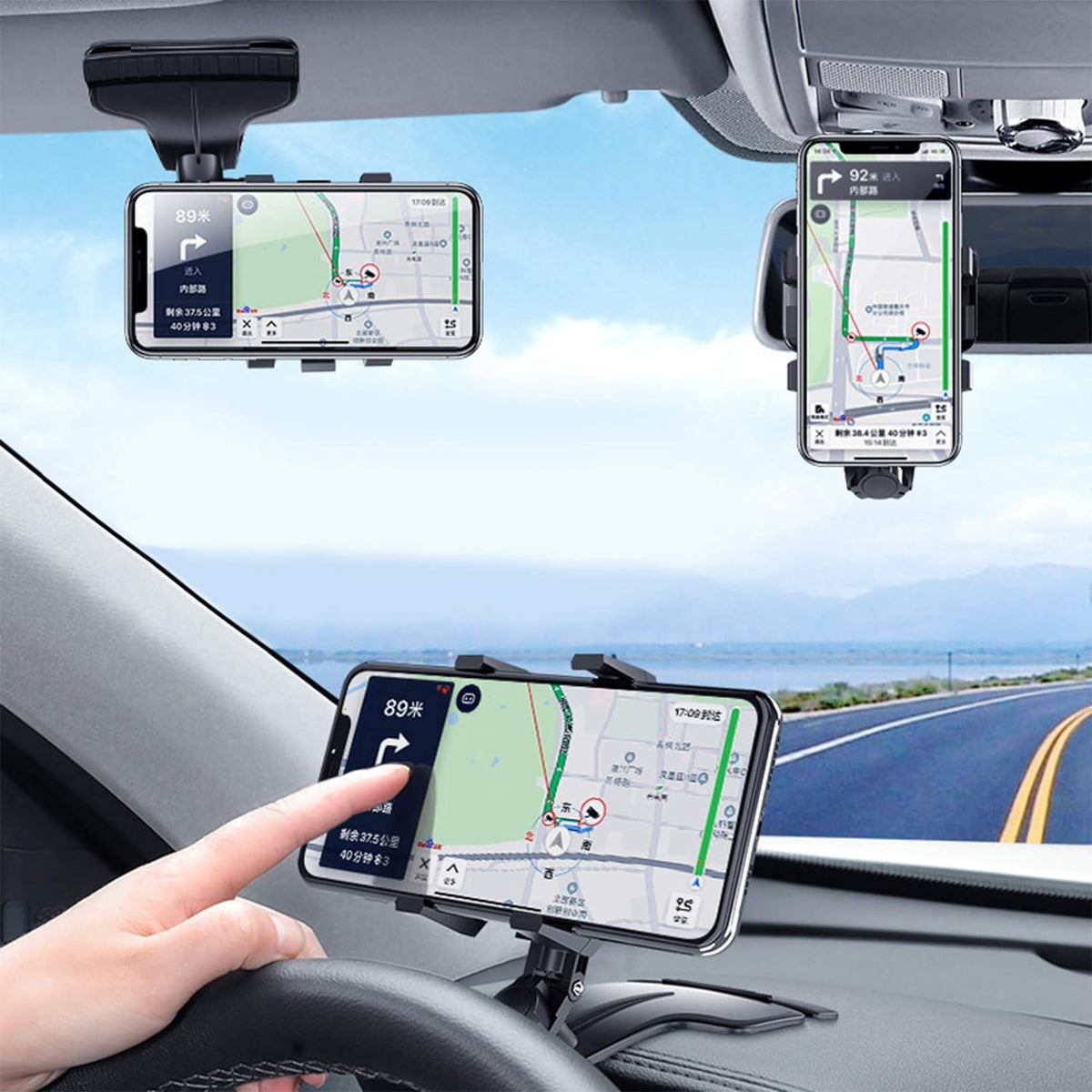 Car Care Kit  3-in-1 Ceramic Coating Glass Polish  Phone Mount - Product detail 9