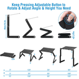 Ergonomic Laptop Stand  360 Adjustable Height Desktop Riser - Product detail 5