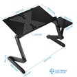 Ergonomic Laptop Stand  360 Adjustable Height Desktop Riser - Product detail 7