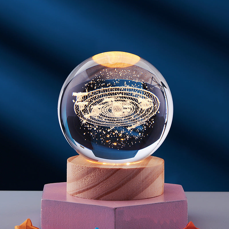 Galaxy LED Night Light  Crystal Ball Universe Design - Product detail 19