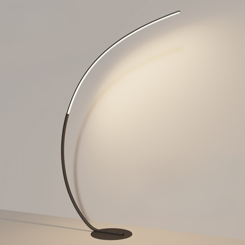 Modern LED Arc Floor Lamp  Minimalist Design with Smart Controls - Product detail 7