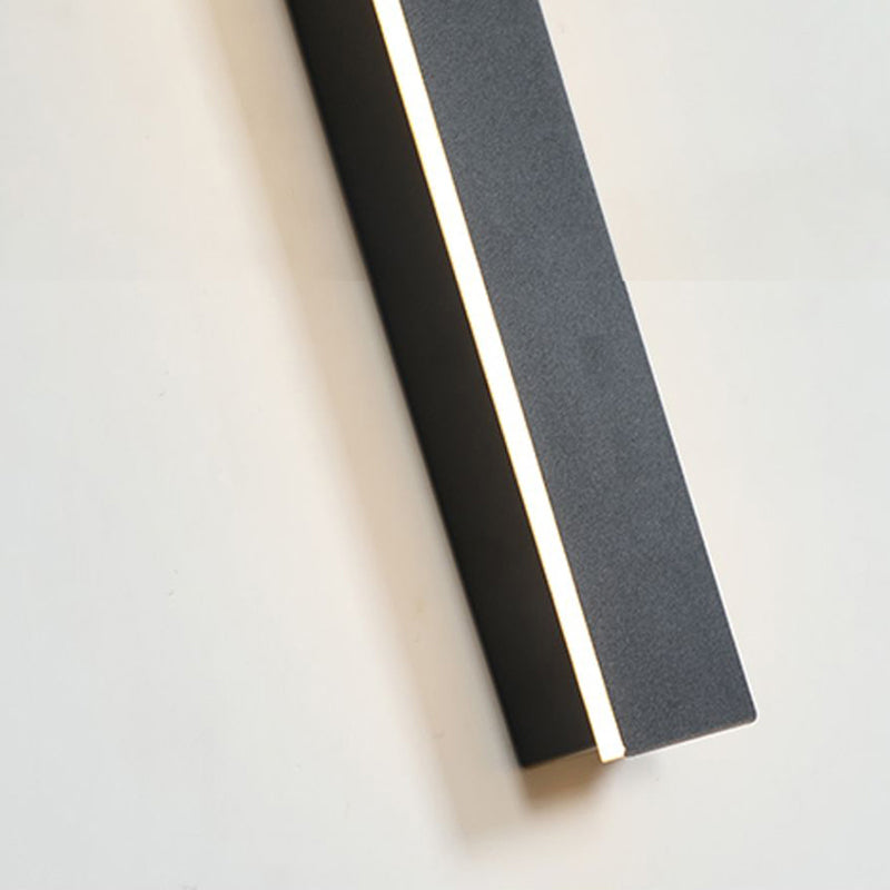 Modern LED Wall Light  Black Metal 80cm Linear Design - Product detail 22