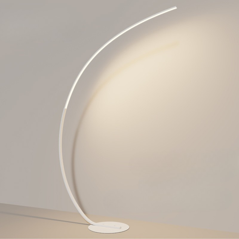 Modern LED Arc Floor Lamp  Minimalist Design with Smart Controls - Product detail 8