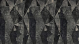 Geometric Mural Wallpaper | Modern Black and Grey Angular Design