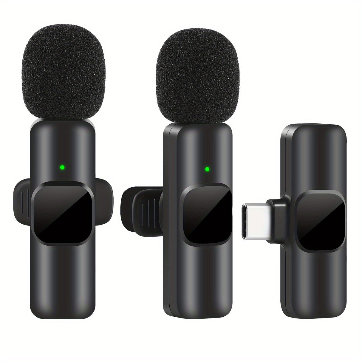 Professional Wireless Microphone  USB-C Lavalier for Content Creation - Product detail 4