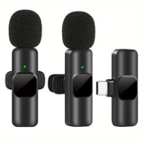 Wireless Lavalier Microphone  USB-C Compatible Audio System - Product detail 4