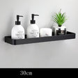 Modern Bathroom Wall Shelf  Black Space Aluminum Design - Product detail 4