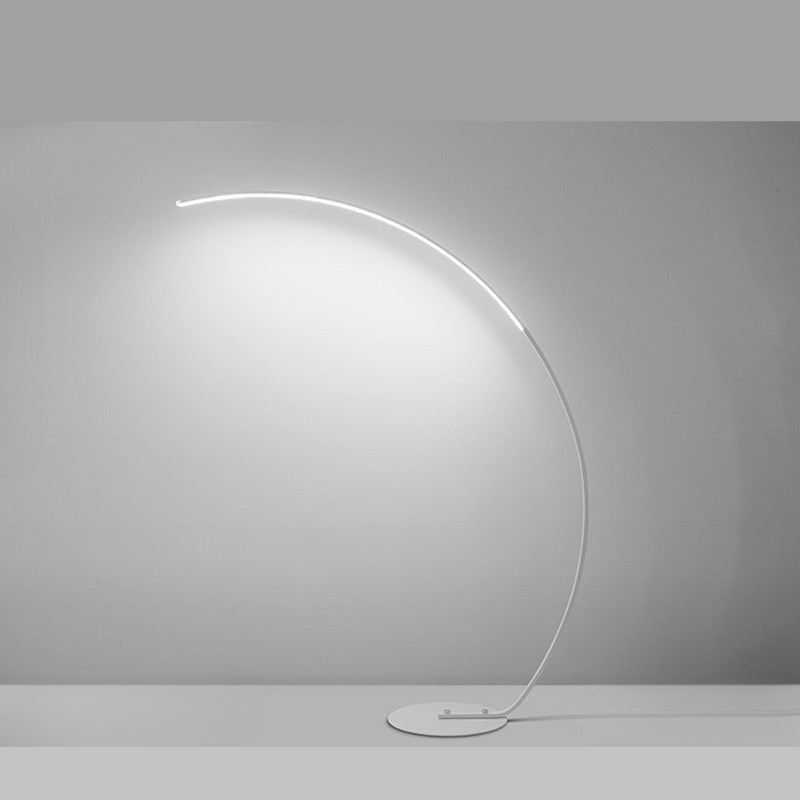 Modern LED Arc Floor Lamp  Minimalist Design with Smart Controls - Product detail 9