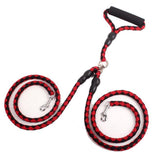 Double Dog Leash  Braided Nylon Tangle-Free Design - Product detail 4