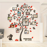 Family Photo Tree Wall Decal  3D Acrylic Frame Display - Product detail 11