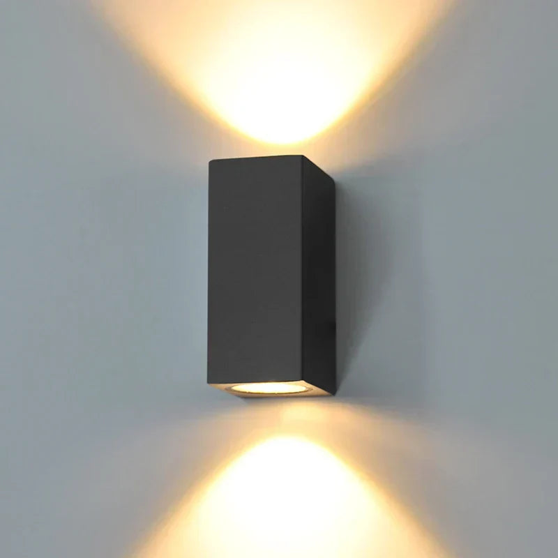 Modern LED Wall Light  Dual Beam Aluminum Sconce - Product showcase