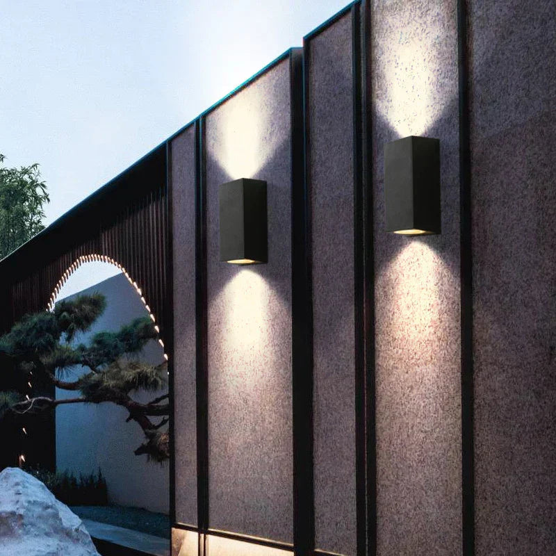 Modern LED Wall Light  Dual Beam Aluminum Sconce - Product example