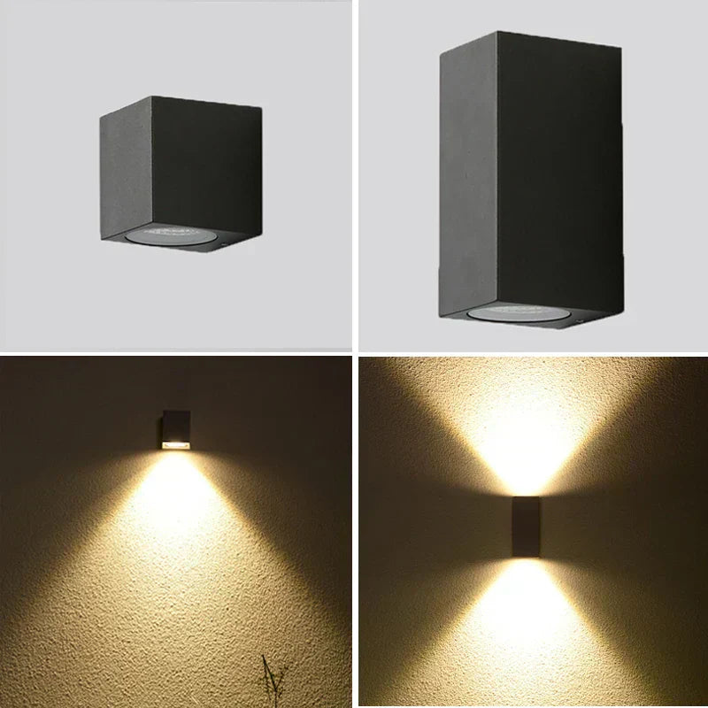 Modern LED Wall Light  Dual Beam Aluminum Sconce - Product detail 4