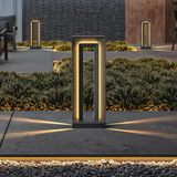 Modern Solar Path Light  Weather Resistant LED Garden Bollard - Product detail 4