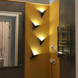 Modern LED Wall Light  Triangular Metal Design - Product example