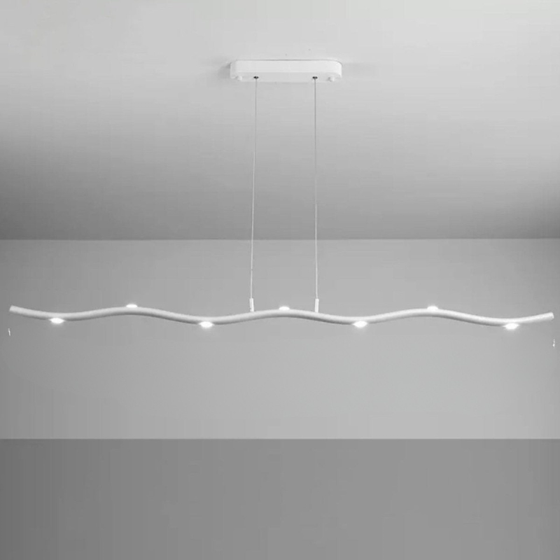 Modern LED Linear Pendant Light  Zigzag Aluminum Design - Product detail 13