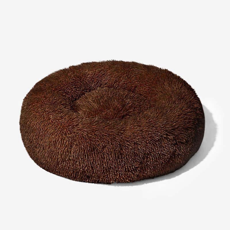 Plush Round Dog Bed  Ergonomic Support for All Breeds - Product detail 7