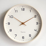 Minimalist Wall Clock  Natural Wood Frame Design - Product detail 5