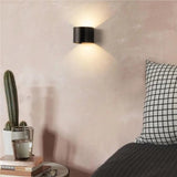 Modern Cube Wall Light  Black Aluminum LED Sconce - Product example