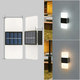 Solar Wall Light  Dual LED Outdoor Sconce - Product detail 5