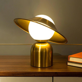 Modern Table Lamp  Brass Dome Shade Design - Product example