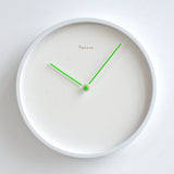 Minimalist Wall Clock  Nordic White Wood Design - Product detail 7