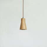 Scandinavian Pendant Light  Natural Wood Cylinder Design - Product detail 10