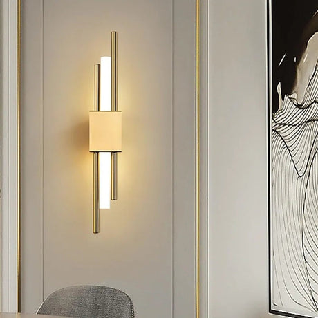 Modern LED Wall Lamp  Black Metal Linear Design - Product detail 7