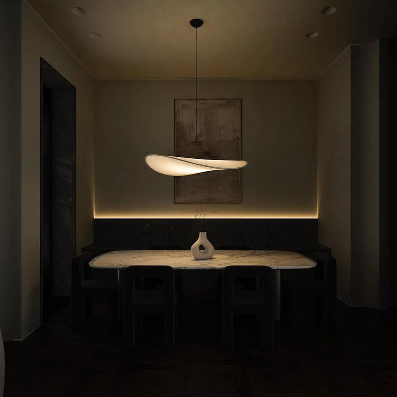 Modern LED Pendant Light  Sculptural Wave Design - Product detail 9