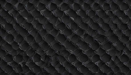 Black snake skin pattern design file showing detailed 3D scale texture