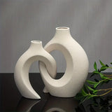 Modern Ceramic Vase  Minimalist Sculptural Design - Product detail 15