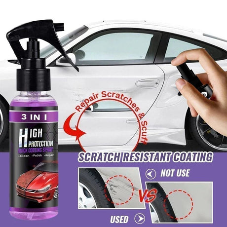 Car Care Kit  3-in-1 Ceramic Coating Glass Polish  Phone Mount - Detailed view