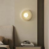 Modern Resin Wall Light  Sunburst Pattern Sconce - Product detail 7