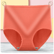 High-Rise Absorbent Underwear  Ribbed Cotton Blend With Lace Trim - Product detail 4