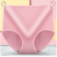 High-Rise Absorbent Underwear  Ribbed Cotton Blend With Lace Trim - Product detail 7