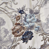 Oriental Cotton Silk Bedding  Jacquard Floral Pattern - Product detail 4