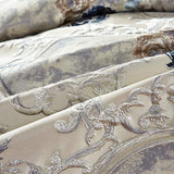 Oriental Cotton Silk Bedding  Jacquard Floral Pattern - Product detail 5