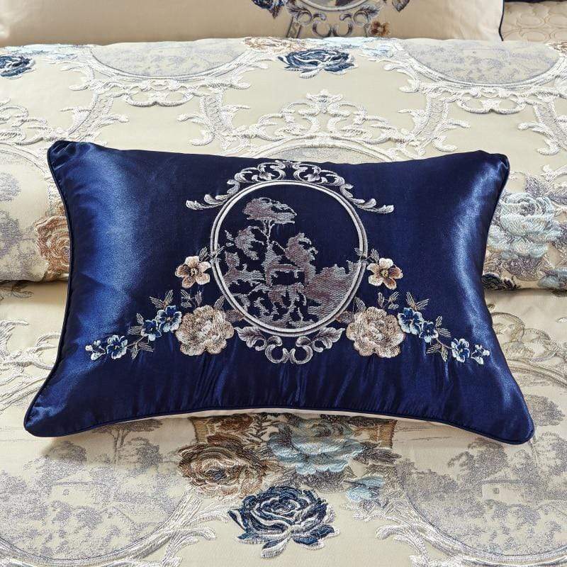 Oriental Cotton Silk Bedding  Jacquard Floral Pattern - Product example