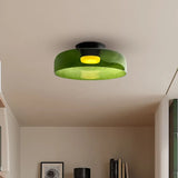 Modern Glass Ceiling Light  Layered Smoke Shade Design - Product detail 18