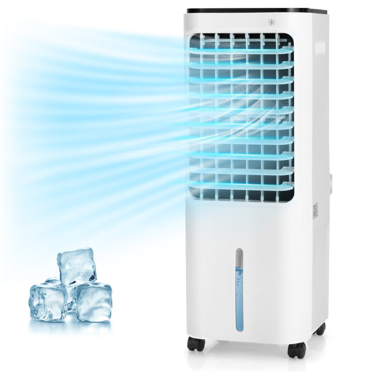 Portable Evaporative Air Cooler  12L Tank With 4-in-1 Cooling System - Detailed view