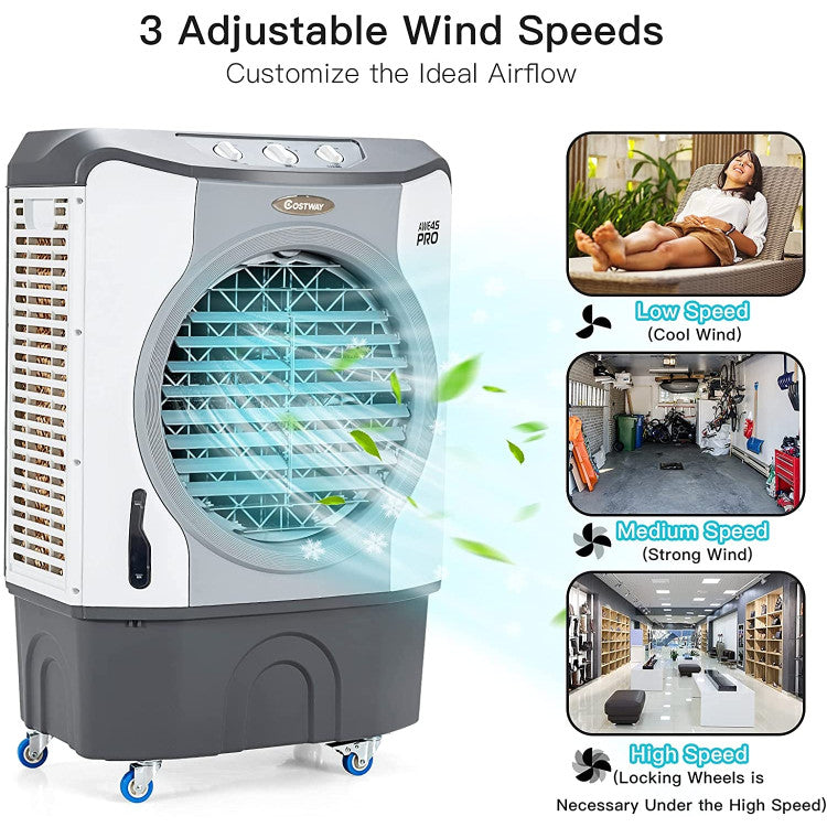 Industrial Evaporative Air Cooler  12-Gallon Tank With 9740 CFM Airflow - Product detail 5