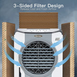 Industrial Evaporative Air Cooler  12-Gallon Tank With 9740 CFM Airflow - Product detail 7