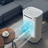 Portable Evaporative Air Cooler  4-in-1 Smart Cooling System With Timer - Product detail 4