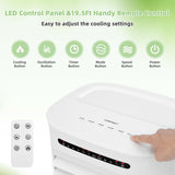 Portable Evaporative Air Cooler  4-in-1 Smart Cooling System With Timer - Product detail 6