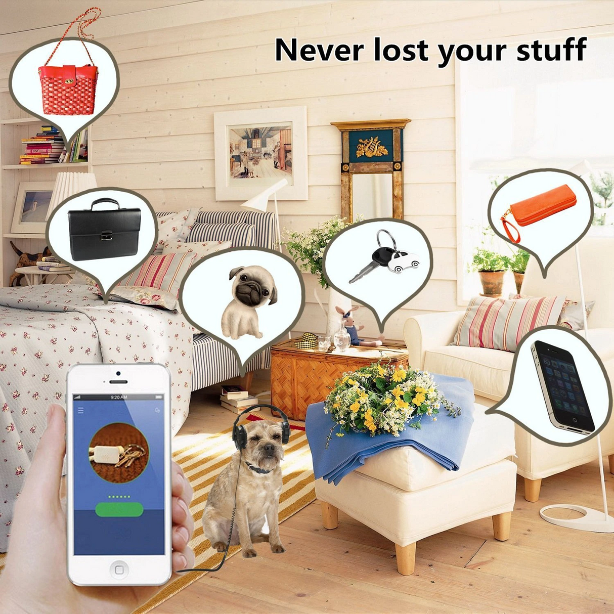 Smart Pet GPS Tracker  Bluetooth Location Device For Collars - Product detail 5