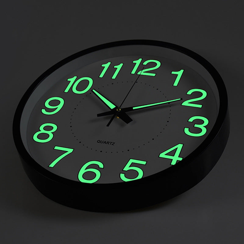 Silent Wall Clock  LED Illuminated Numbers - Product detail 4