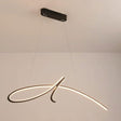 Modern LED Chandelier  Curved Aluminum Design - Product detail 8