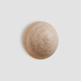 Travertine Wall Light  Natural Stone Half-Round Design - Product showcase