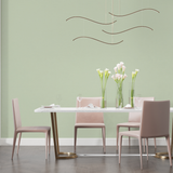 Sage Green Mural Wallpaper | Modern Minimalist Design