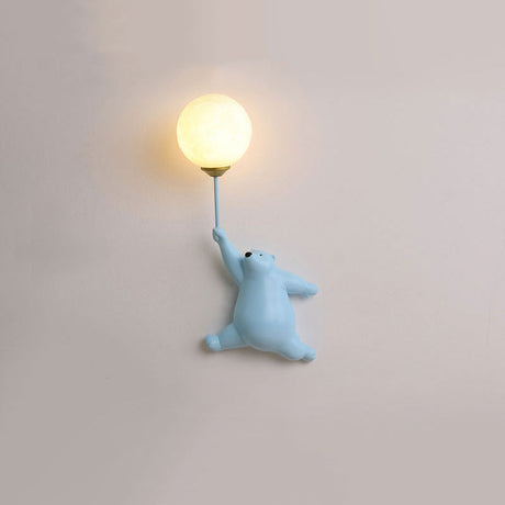 Bear Wall Light  Playful LED Lamp With Balloon - Product detail 11